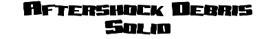 Download Aftershock Debris Solid