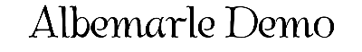Download Albemarle Demo