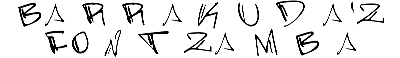 Download Barrakuda'z FontZamba