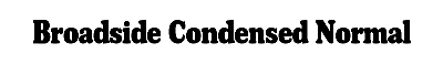 Download Broadside-Condensed Normal