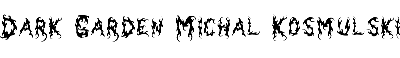 Download Dark Garden (Michal Kosmulski)