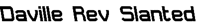 Download Daville Rev Slanted
