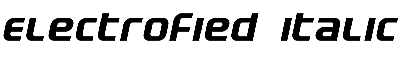 Download Electrofied Italic