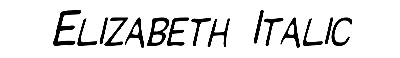 Download Elizabeth Italic