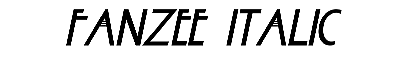 Download Fanzee Italic