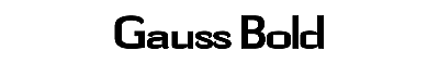 Download Gauss Bold
