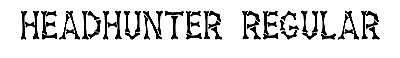 Download Headhunter Regular