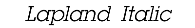 Download Lapland Italic