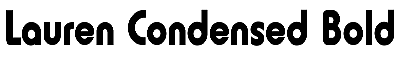 Download Lauren-Condensed Bold