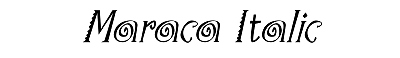 Download Maraca Italic