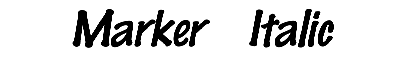 Download Marker  Italic