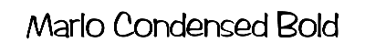 Download Marlo-Condensed Bold