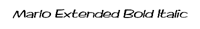 Download Marlo-Extended Bold Italic