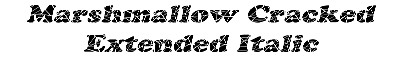 Download Marshmallow-Cracked-Extended Italic