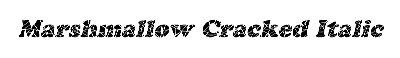 Download Marshmallow-Cracked Italic