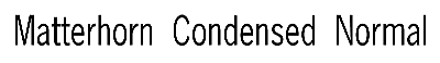 Download Matterhorn-Condensed Normal