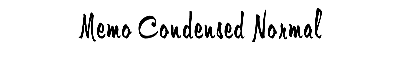 Download Memo-Condensed Normal