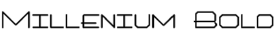 Download Millenium  Bold