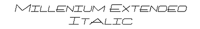 Download Millenium-Extended Italic
