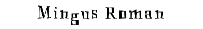 Download Mingus Roman