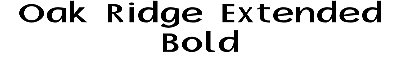 Download Oak-Ridge-Extended Bold