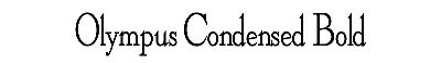 Download Olympus-Condensed Bold