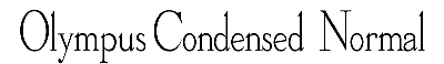 Download Olympus-Condensed  Normal