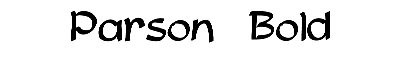Download Parson  Bold