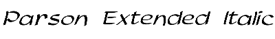 Download Parson-Extended Italic
