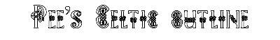 Download Pee's Celtic outline