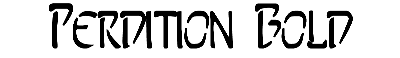 Download Perdition Bold