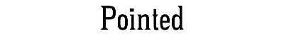 Download Pointed
