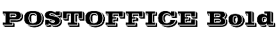 Download POSTOFFICE Bold