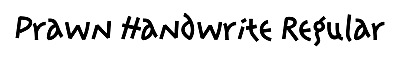 Download Prawn Handwrite Regular