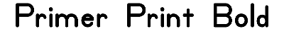 Download Primer Print Bold
