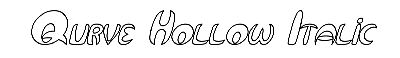 Download Qurve Hollow Italic