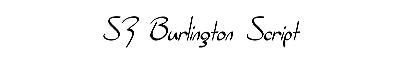 Download SF Burlington Script