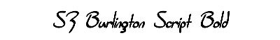 Download SF Burlington Script Bold