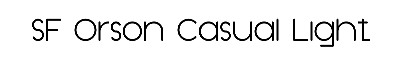 Download SF Orson Casual Light