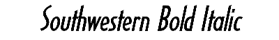 Download Southwestern Bold Italic