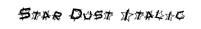 Download Star Dust Italic