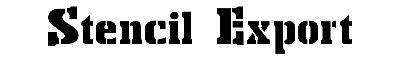 Download Stencil Export