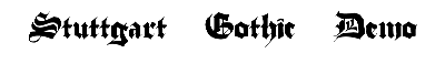 Download Stuttgart Gothic Demo