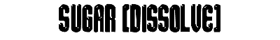 Download sugar [dissolve]