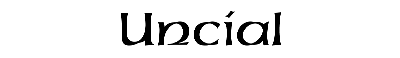 Download Uncial