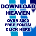 Download 8000 fonts!